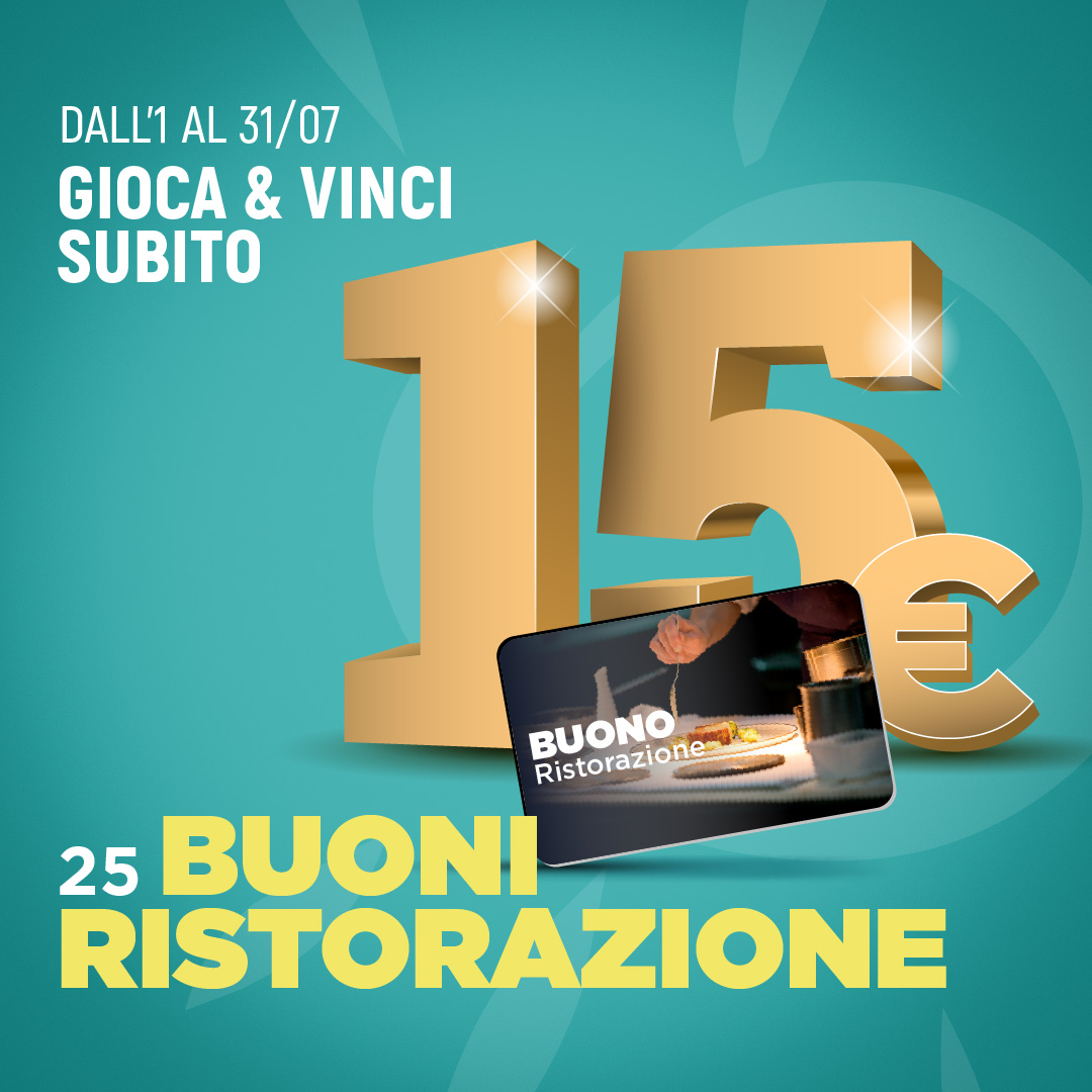 25 buoni ristorazione